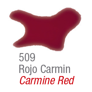 Pintura para tela Rojo carmin 509 Acrilex, 085908