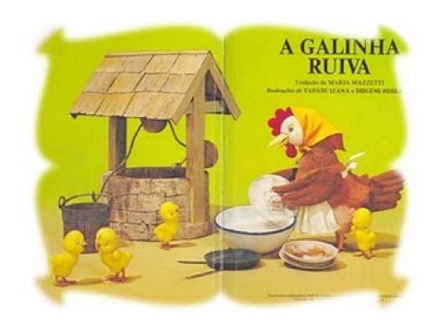 LITERATURA INFANTIL A GALINHA RUIVA - Acrilex Tintas Artísticas